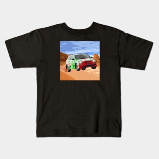 Let's play Super Rally Racing! Kids T-Shirt